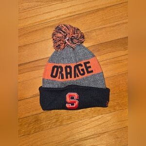 New Era Orange and Gray Kids Hat